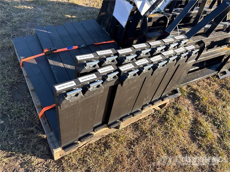 Quantity of Mower King SAII100 48 in Skid Steer F Forche