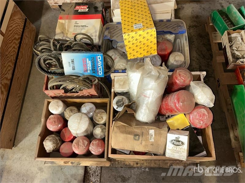 Quantity of Oil Filters, Air Filter & Serpentine B Other components