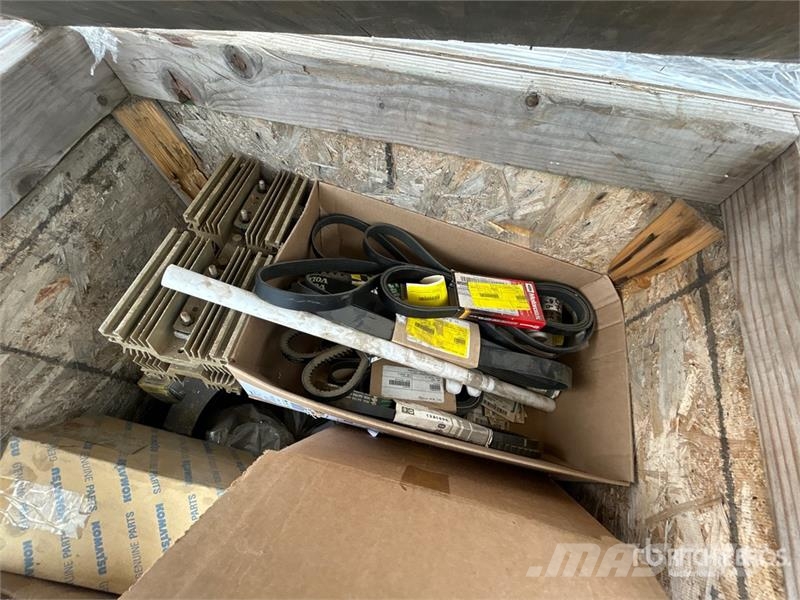  Quantity of Parts and Shop Supplies Andre komponenter