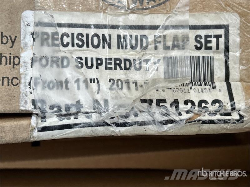 Quantity of Precision Mud Flaps Muud osad