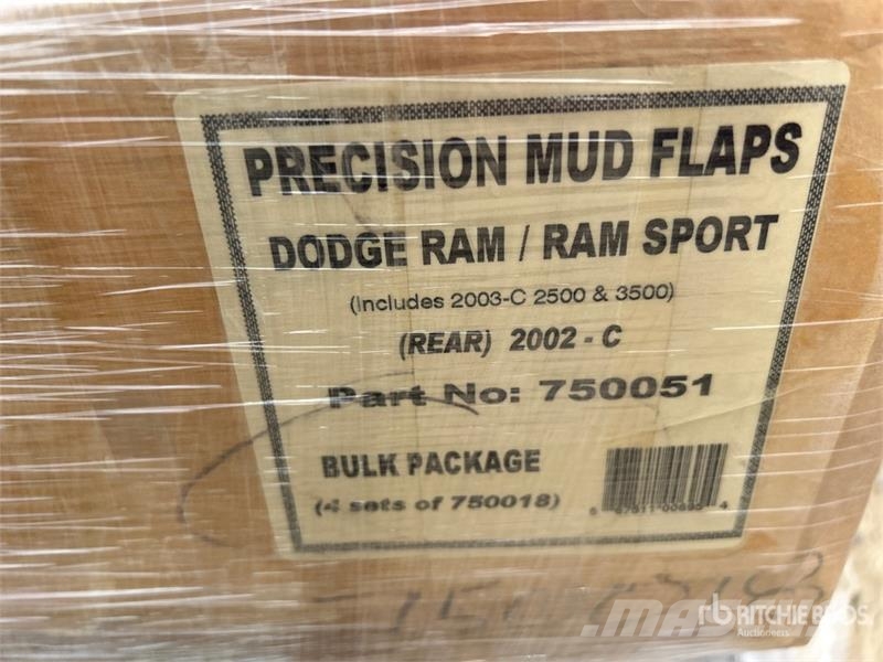 Quantity of Precision Mud Flaps Muud osad