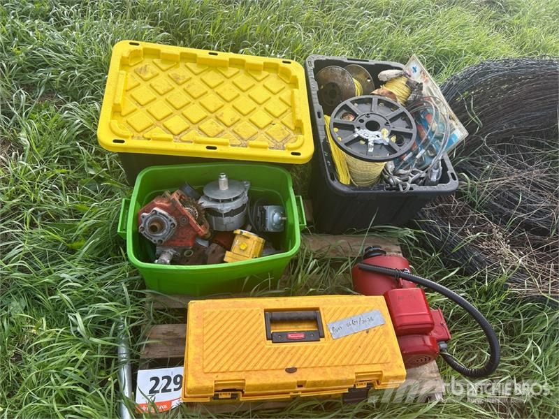 Quantity of Pumps, Electric Motor, Ratchet Straps, Drugi deli