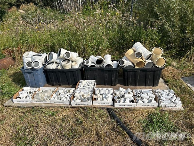  Quantity of PVC & Poly Pipe Fittings Ďalšie komponenty