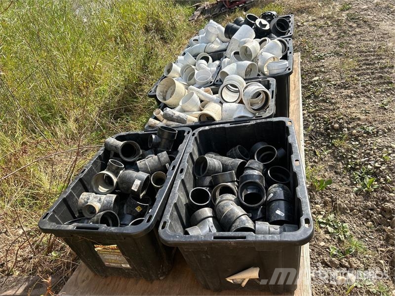  Quantity of PVC & Poly Pipe Fittings Ďalšie komponenty