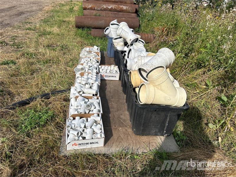  Quantity of PVC & Poly Pipe Fittings Ďalšie komponenty