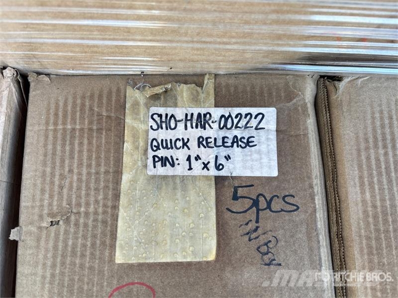 Quantity of Quick Rel. Pin Andre komponenter
