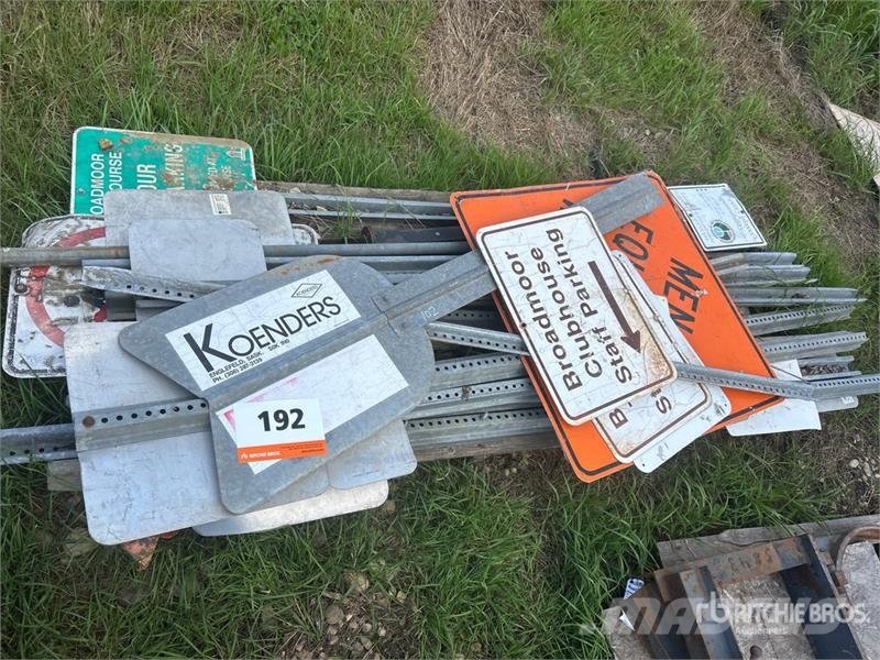  Quantity of Road Signs and Brackets Drugi deli