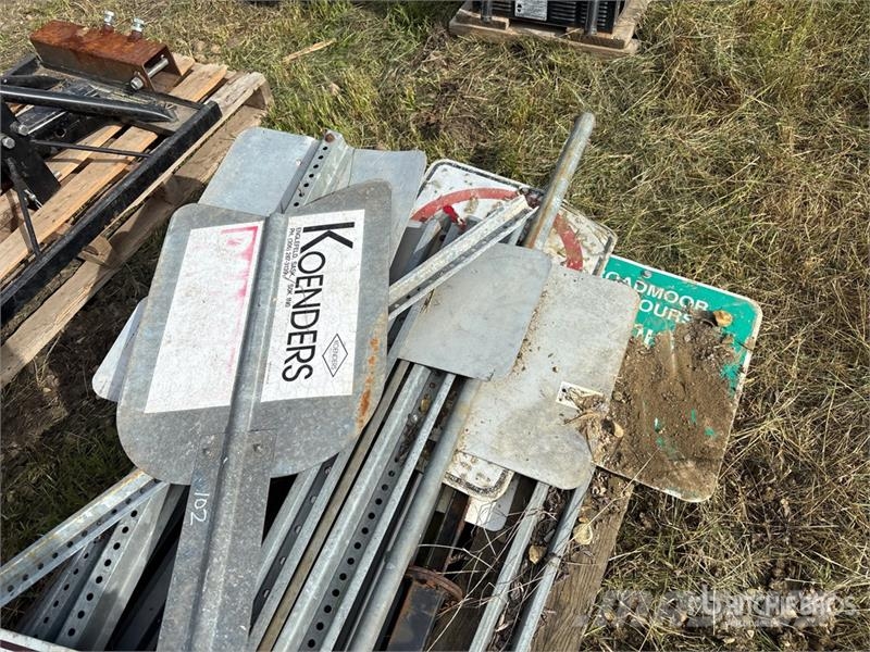  Quantity of Road Signs and Brackets Drugi deli