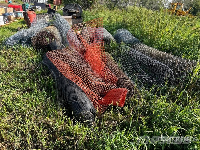 Quantity of Rolls of Chain Link Fencing & Plastic Ďalšie komponenty