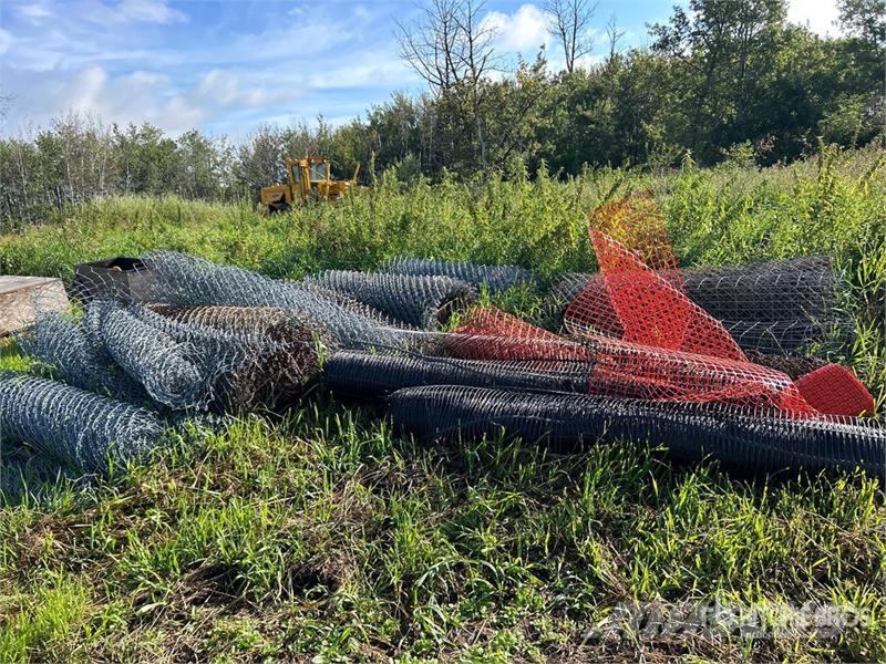 Quantity of Rolls of Chain Link Fencing & Plastic Ďalšie komponenty