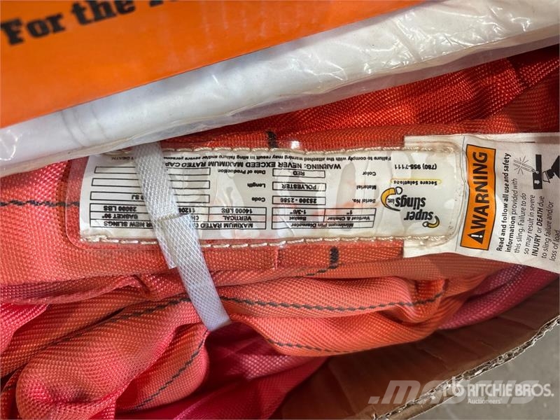  Quantity of Rope Spools, Slings, Fence Posts, Tarp Ďalšie komponenty
