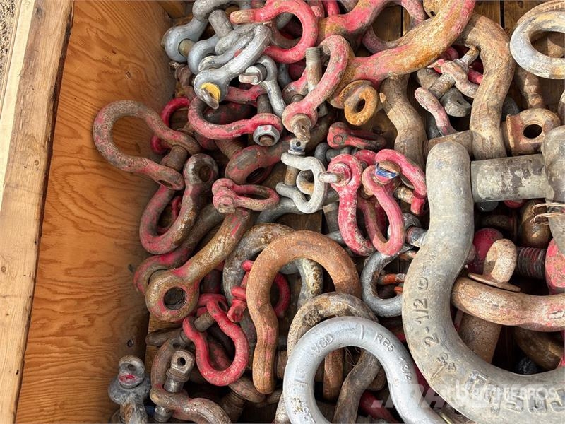 Quantity of Shackle Crane parts and equipment