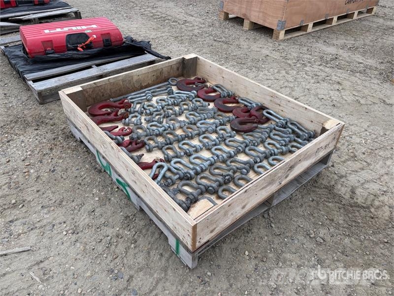  Quantity of Shackle Krandele og udstyr