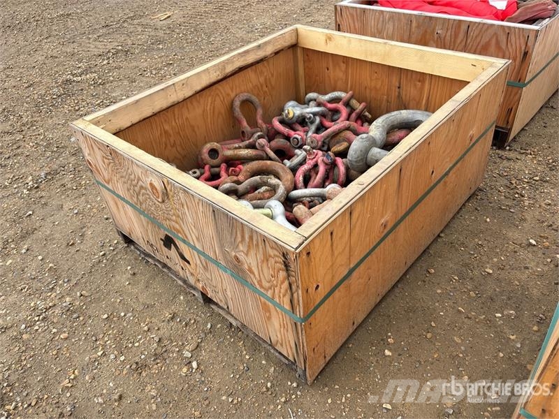Quantity of Shackle Crane parts and equipment