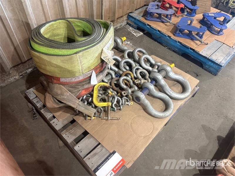 Quantity of Shackle Crane parts and equipment
