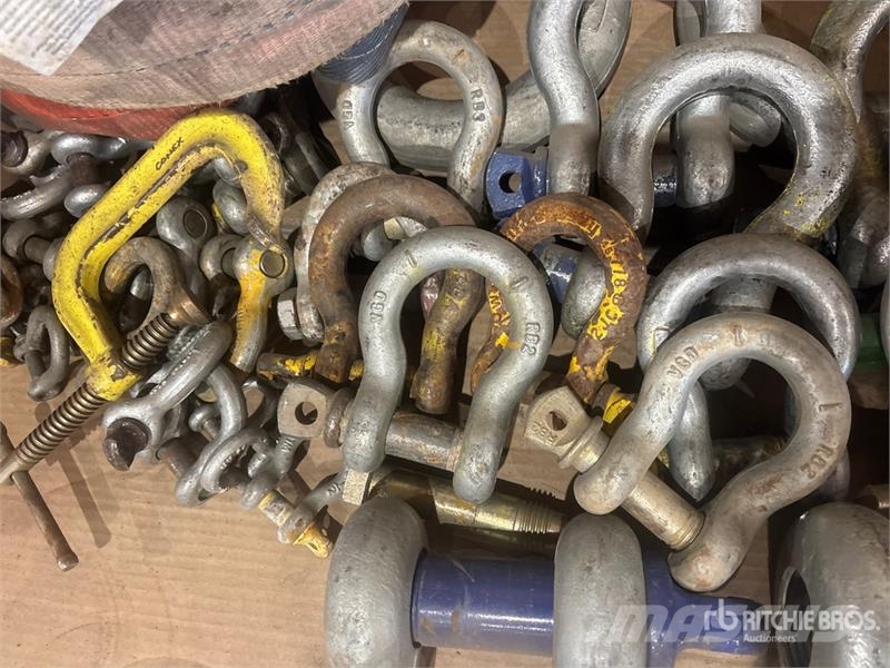 Quantity of Shackle Crane parts and equipment