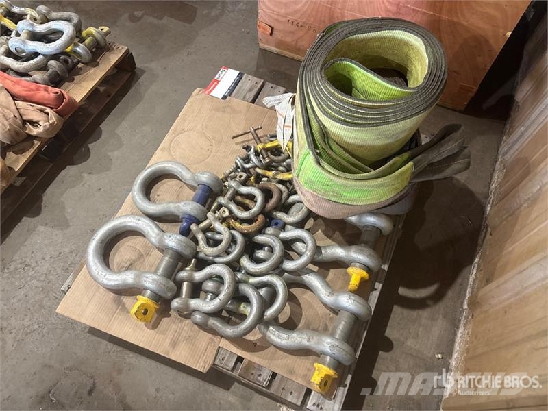 Quantity of Shackle Crane parts and equipment