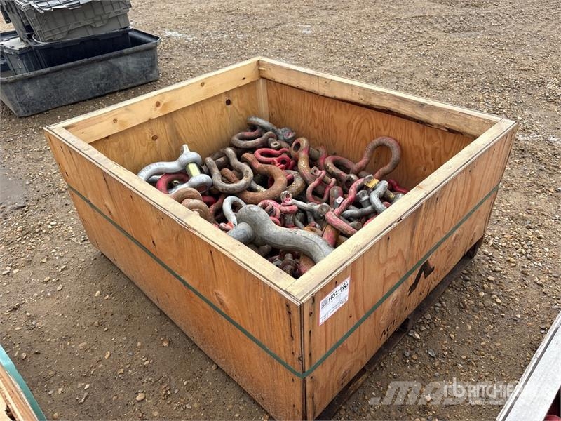 Quantity of Shackle Crane parts and equipment