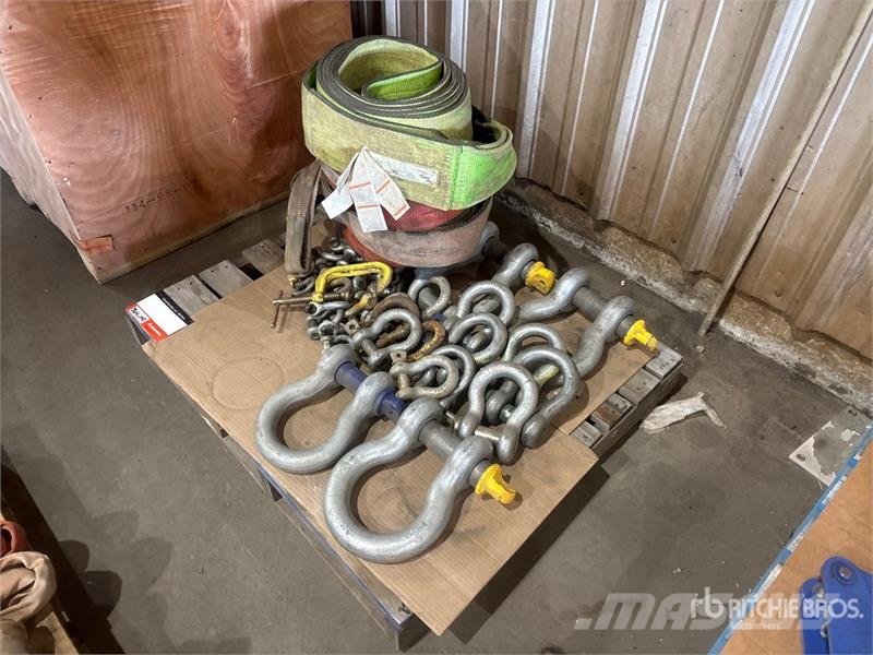 Quantity of Shackle Crane parts and equipment