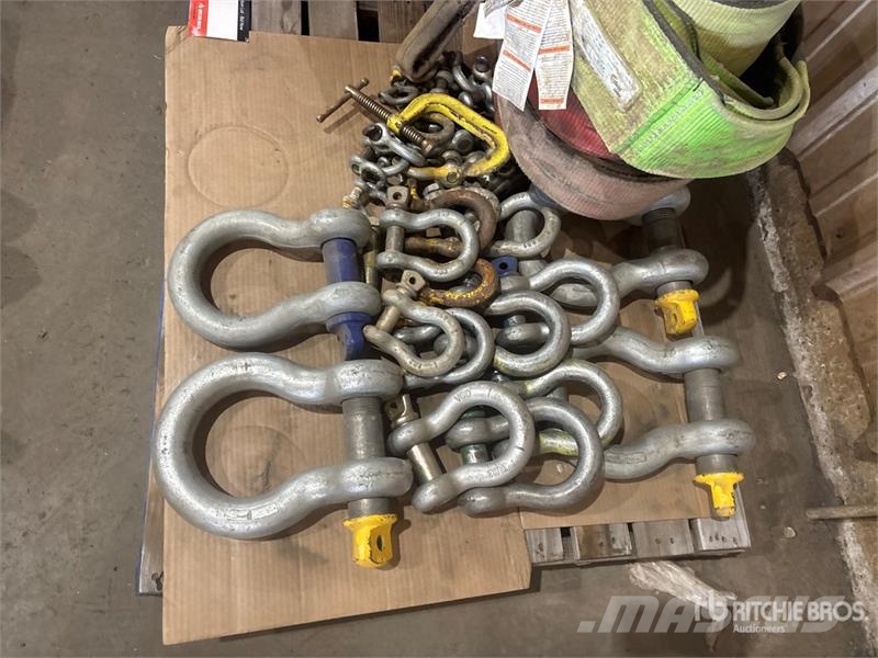 Quantity of Shackle Crane parts and equipment