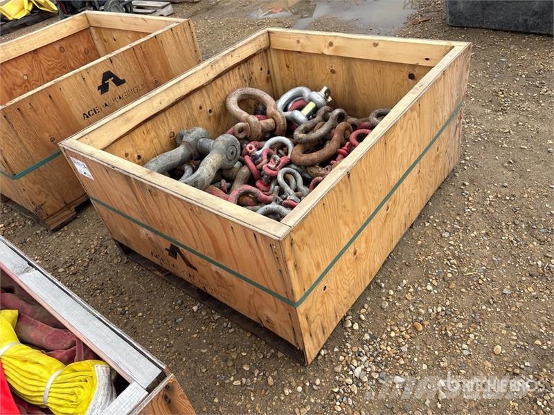 Quantity of Shackle Crane parts and equipment