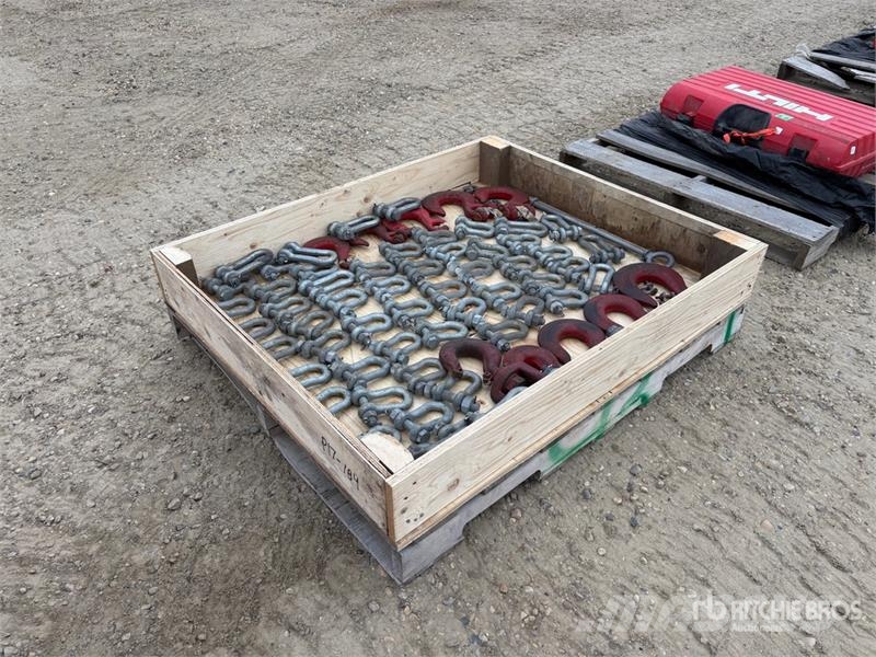  Quantity of Shackle Krandele og udstyr