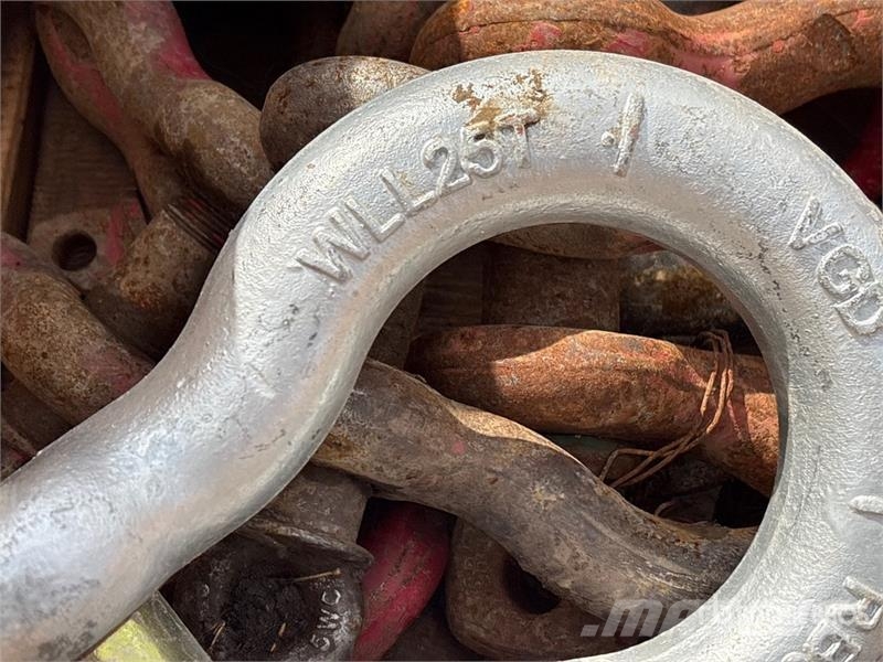 Quantity of Shackle Crane parts and equipment