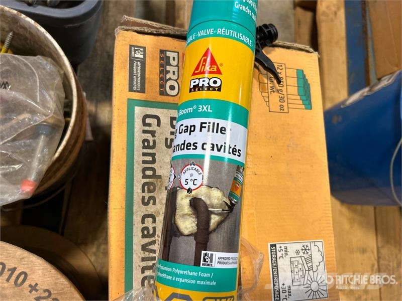 Quantity of Sika Gap Filler, Caulking Guns, Spool 其他組件