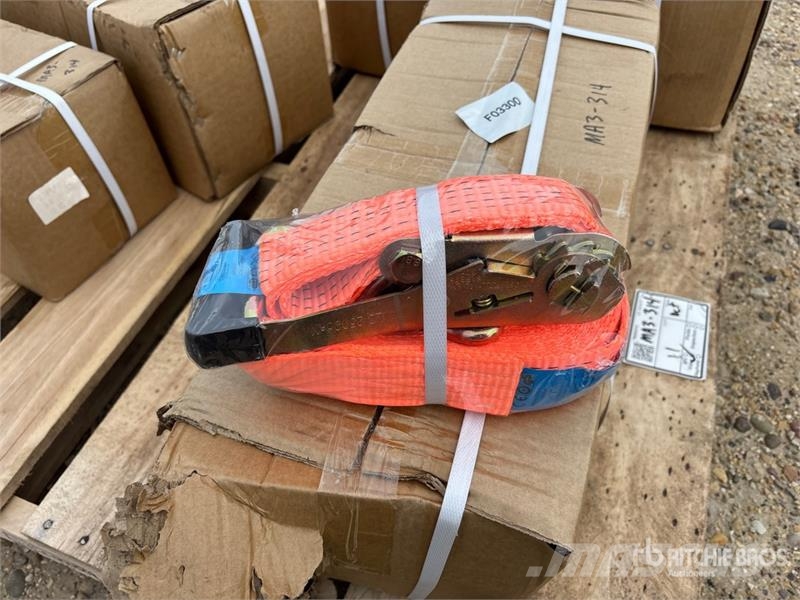 Quantity of SKLP SK003 Ratchet Straps (Unused) Kiti naudoti statybos komponentai
