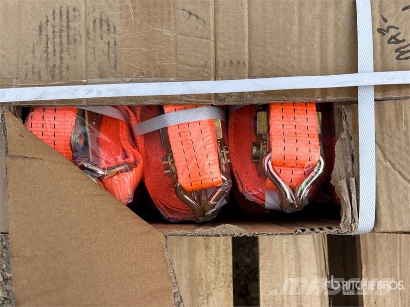 Quantity of SKLP SK003 Ratchet Straps (Unused) Kiti naudoti statybos komponentai