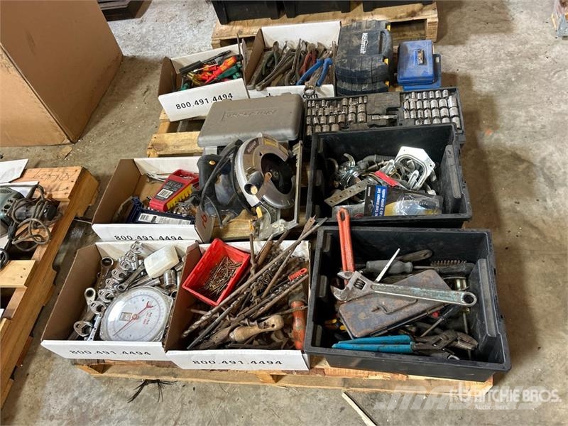  Quantity of Sockets, Hand Tools & Circular Saw Other components