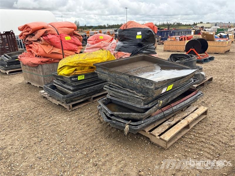 Quantity of Spill Tray, tarps 其他組件