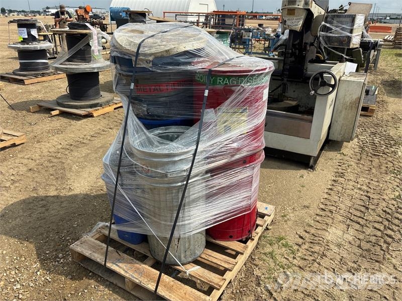  Quantity of Steel & Plastic Waste Container Construction - Others