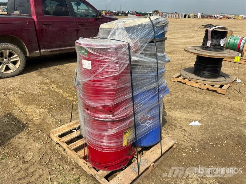  Quantity of Steel & Plastic Waste Container Construction - Others