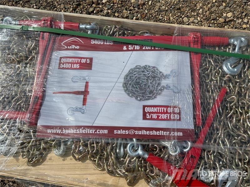  Quantity of  Suihe BC-5400 Ratchet Binders & Chain Drugi deli
