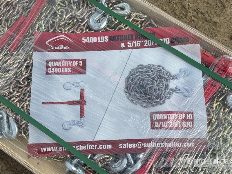 Quantity of Suihe BC-5400 (5) 5400 lb Ratchet Bin Drugi deli