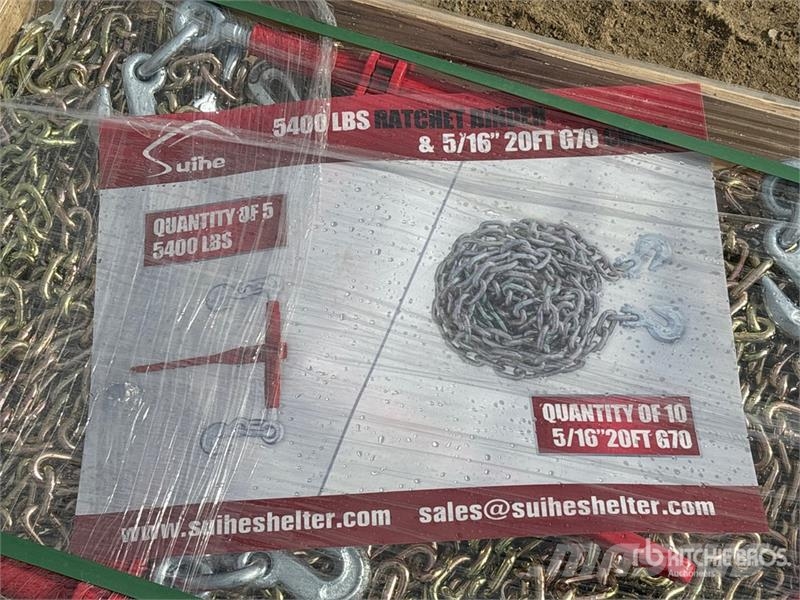 Quantity of Suihe BC-5400 (5) 5400 lb Ratchet Bin Drugi deli