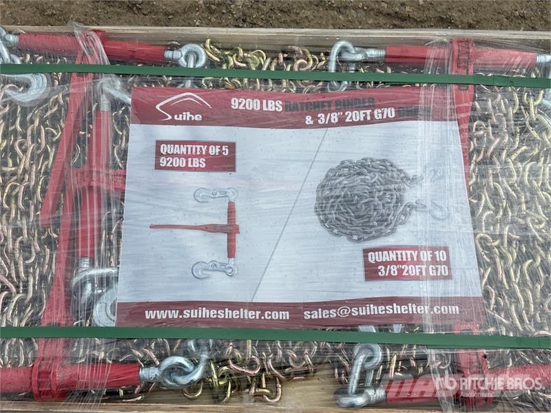 Quantity of Suihe BC-9200 (5) 9200 lb Ratchet Bin Drugi deli
