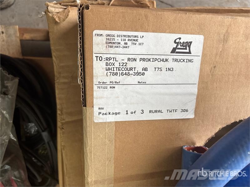 Quantity of Truck Parts (Unused) Transportes - Outros