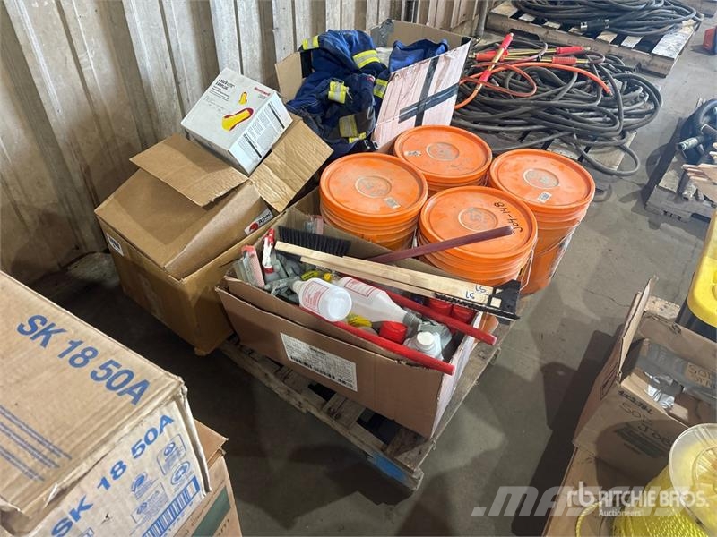 Quantity of Unused Work Gloves, Unused Snow Brushe Other components