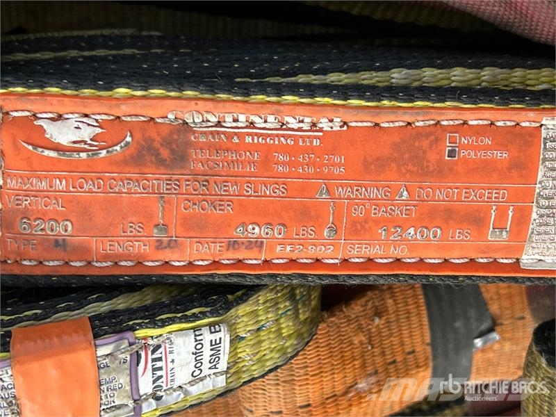  Quantity of Various Sizes of Poly Sling Oprema i dijelovi za kranove