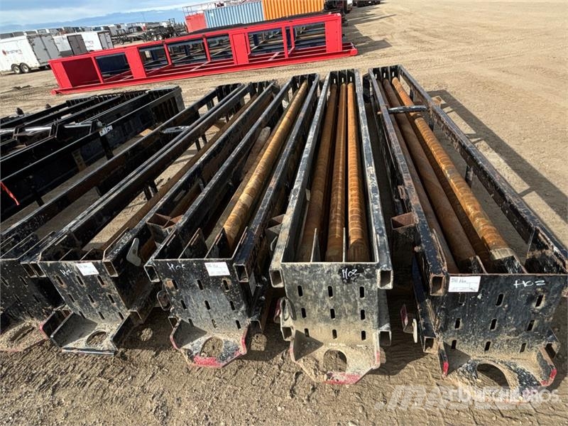  Quantity of Vermeer 100/140 FS1000 20 Ft Drill Pip Ďalšie komponenty