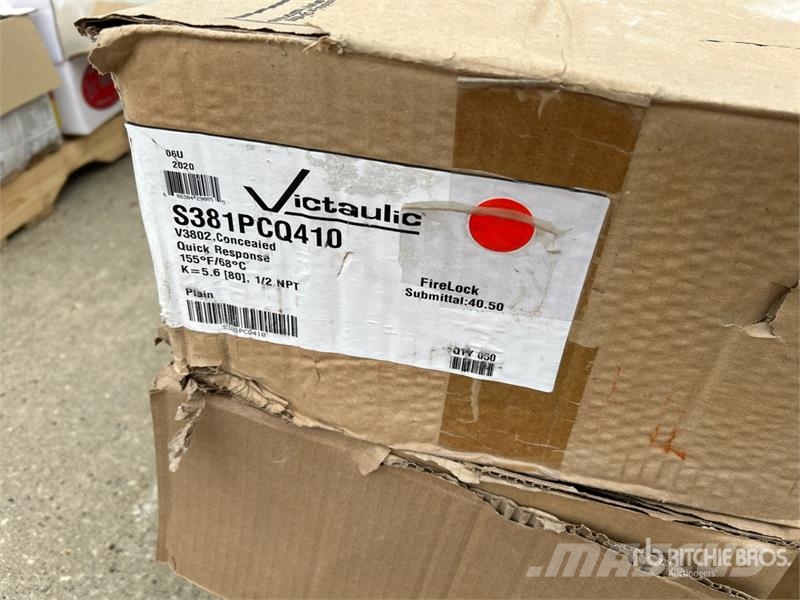  Quantity of Victaulic Miscellaneous Sprinkler Nozz معدات البناء - غير ذلك
