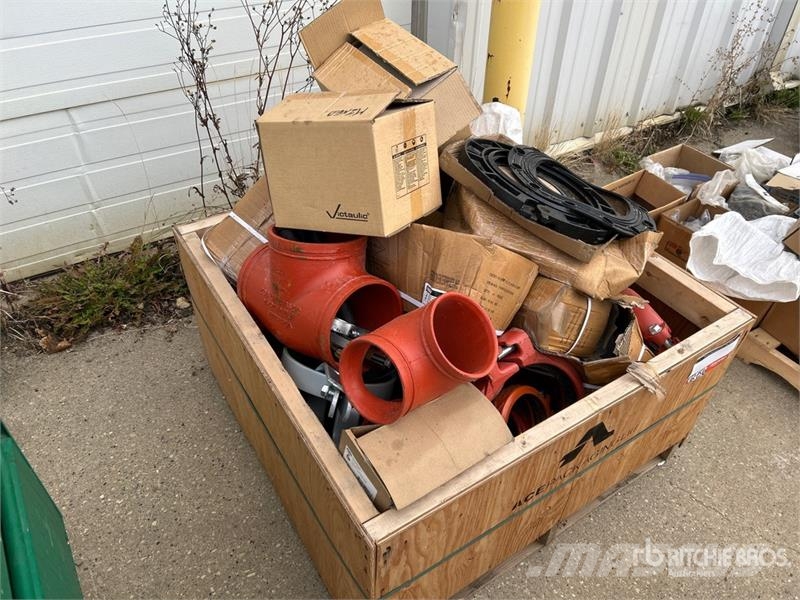  Quantity of Victaulic Miscellaneous Pipe Parts (Un معدات البناء - غير ذلك