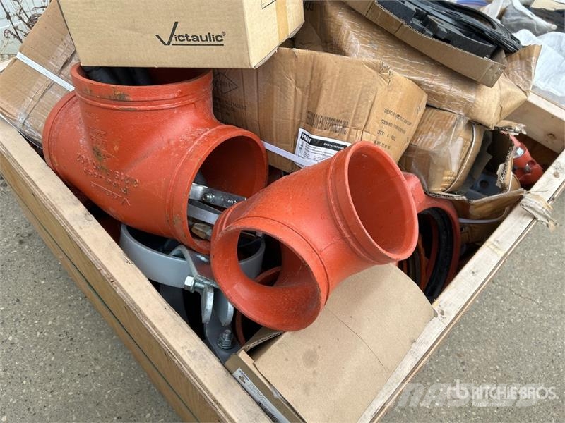  Quantity of Victaulic Miscellaneous Pipe Parts (Un معدات البناء - غير ذلك