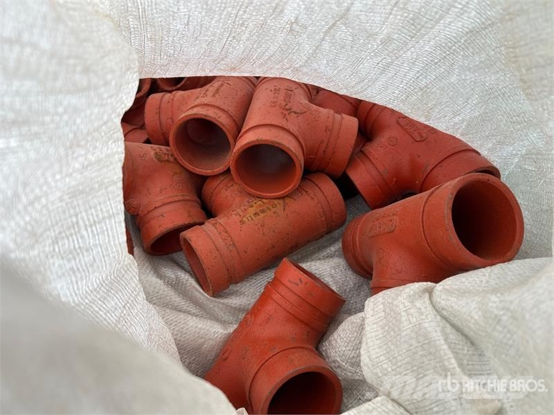  Quantity of Victaulic Miscellaneous Pipe Parts (Un معدات البناء - غير ذلك