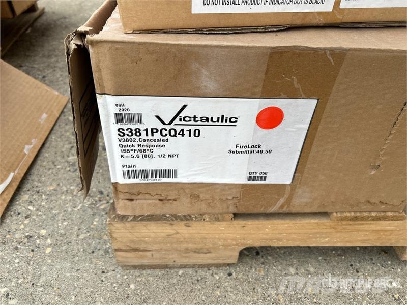  Quantity of Victaulic Miscellaneous Sprinkler Nozz معدات البناء - غير ذلك