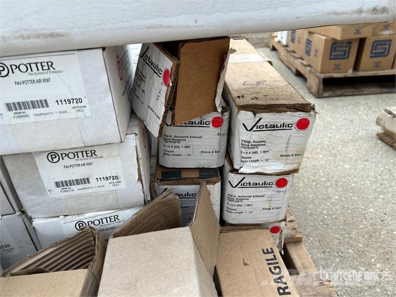 Quantity of Victaulic Valves And Sprinkler Heads ( Construction - Autres