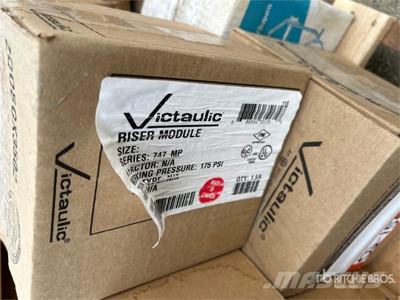  Quantity of Victaulic Miscellaneous Pipe Parts (Un معدات البناء - غير ذلك