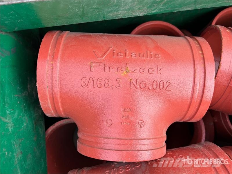  Quantity of Victaulic Miscellaneous Pipe Parts (Un معدات البناء - غير ذلك